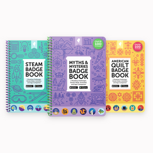 2x Badge Book Wrapped Set
