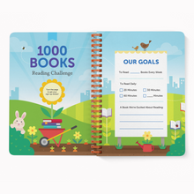 Load image into Gallery viewer, 1000 Books Badge Book